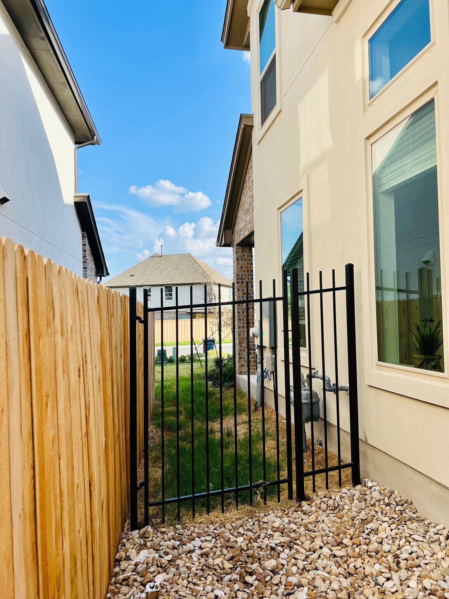 Backyard Door - 512 Turkey Creek Cv