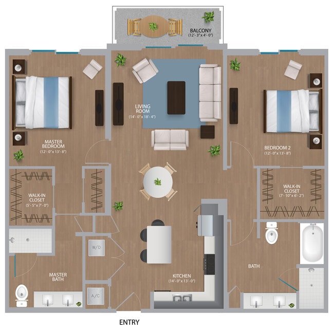 Floorplan - Shalimar at Plantation