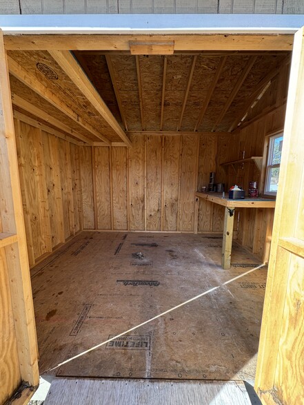 Inside shed - 3583 Colston Ln