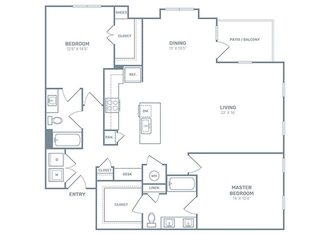 Floorplan - Retreat at Ironhorse