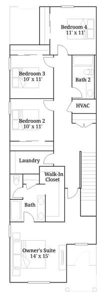 2nd floor - 130 E Spirea Ln