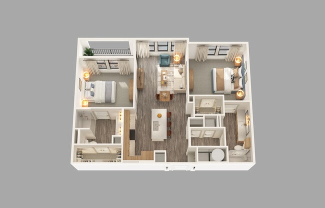 Floorplan - Seven17 Lehman