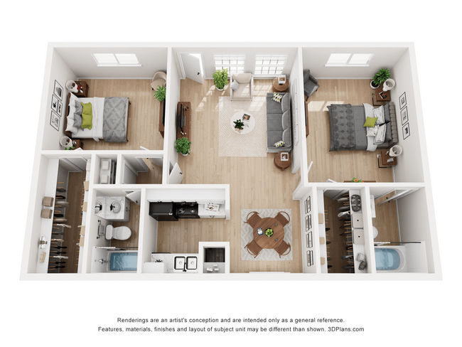 Floorplan - Dwell @ 1600 - College Station