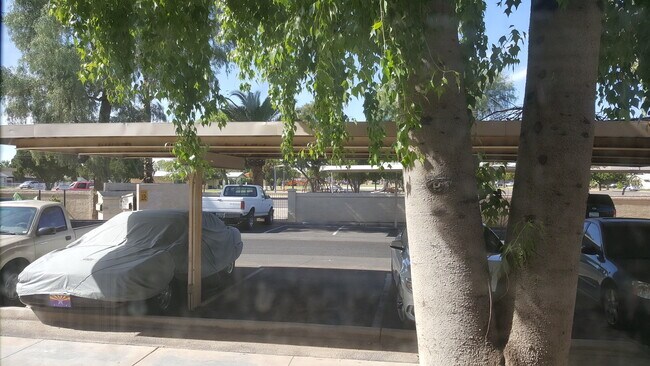 Covered parking right outside - 4545 N 67th Ave