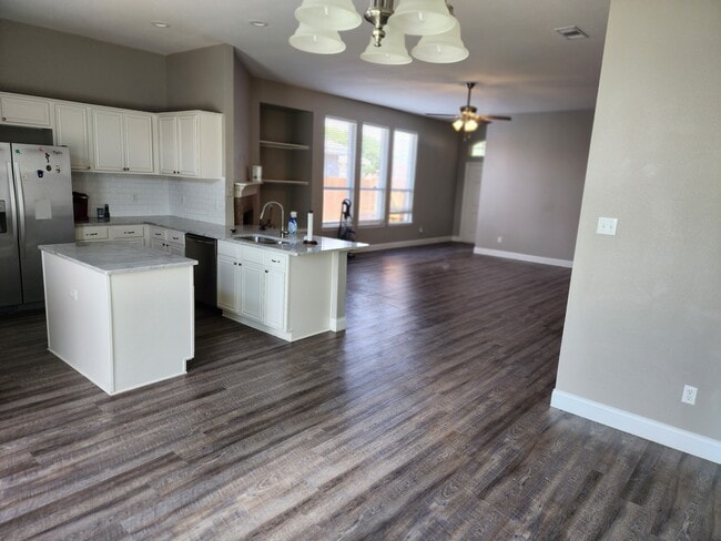 Kitchen and Living room - 341 Port O Conner Dr