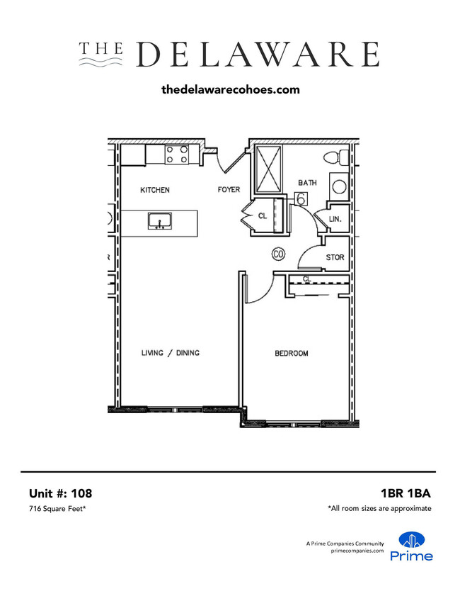 Floorplan - The Delaware