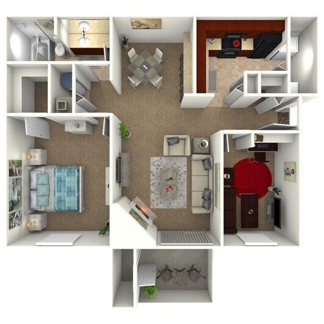 Floorplan - The Villages of Bent Tree Apartments