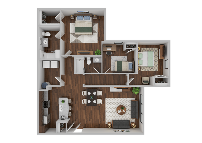 Floorplan - Enclave at Bluffton Park