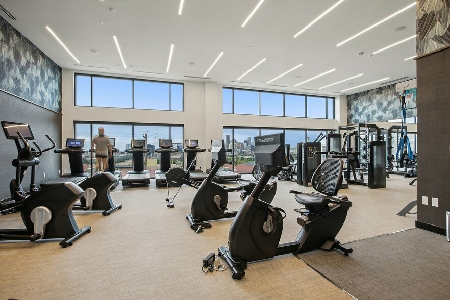 Cardio Machines with a View - Skyline at Highlands