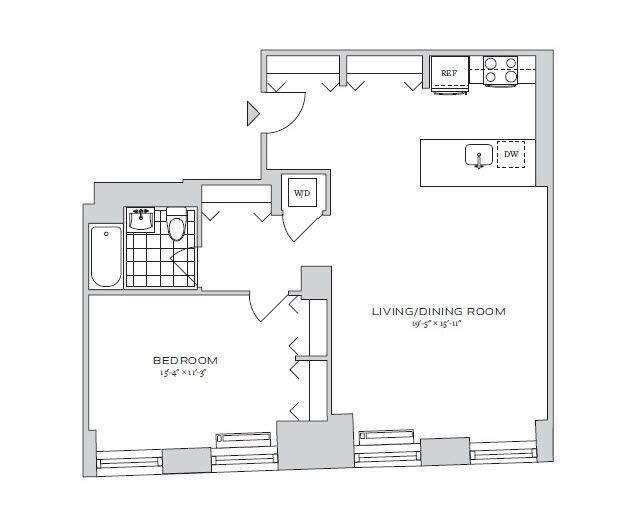 Floorplan - 70 Pine Apartments