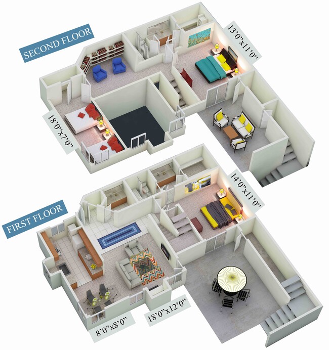 Floorplan - Galleria Townhomes