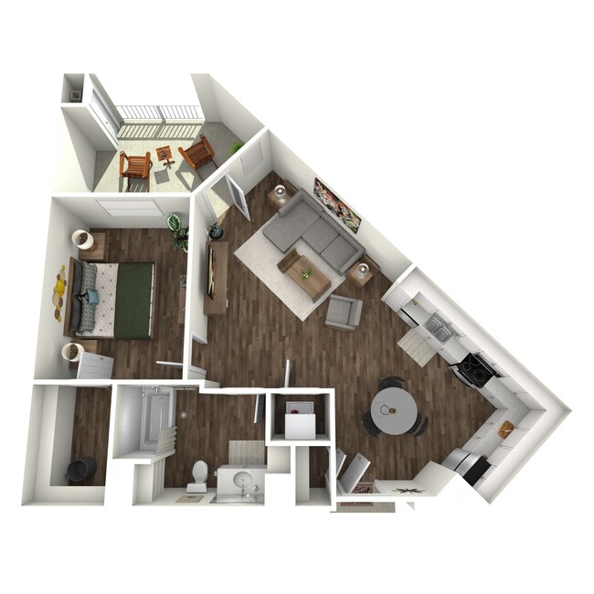 Floorplan - Los Alamitos Luxury Apartments