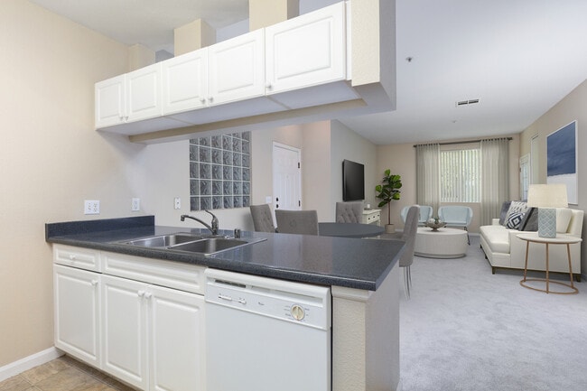 Kitchen, living, and dining areas - Avalon Willow Glen