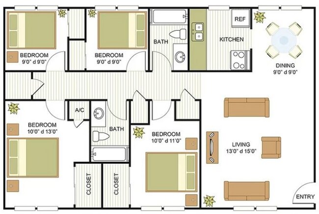 Floorplan - Prime Properties Waco