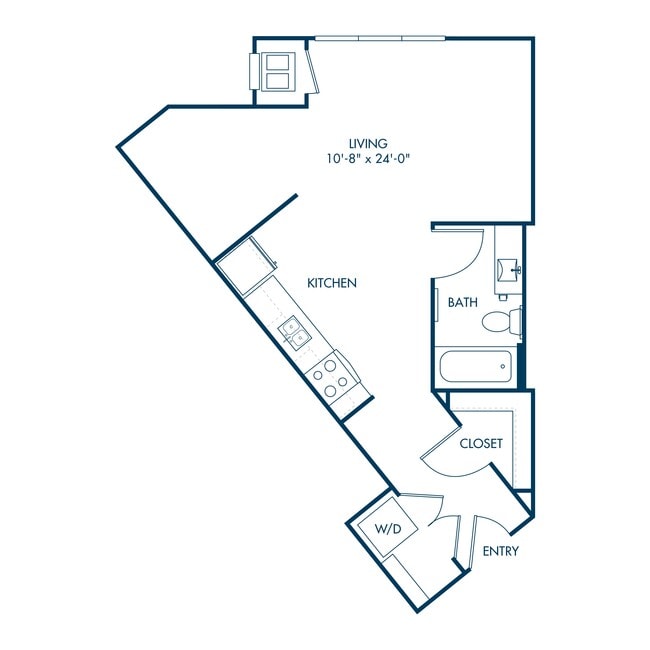 Floorplan - Parker Station Flats