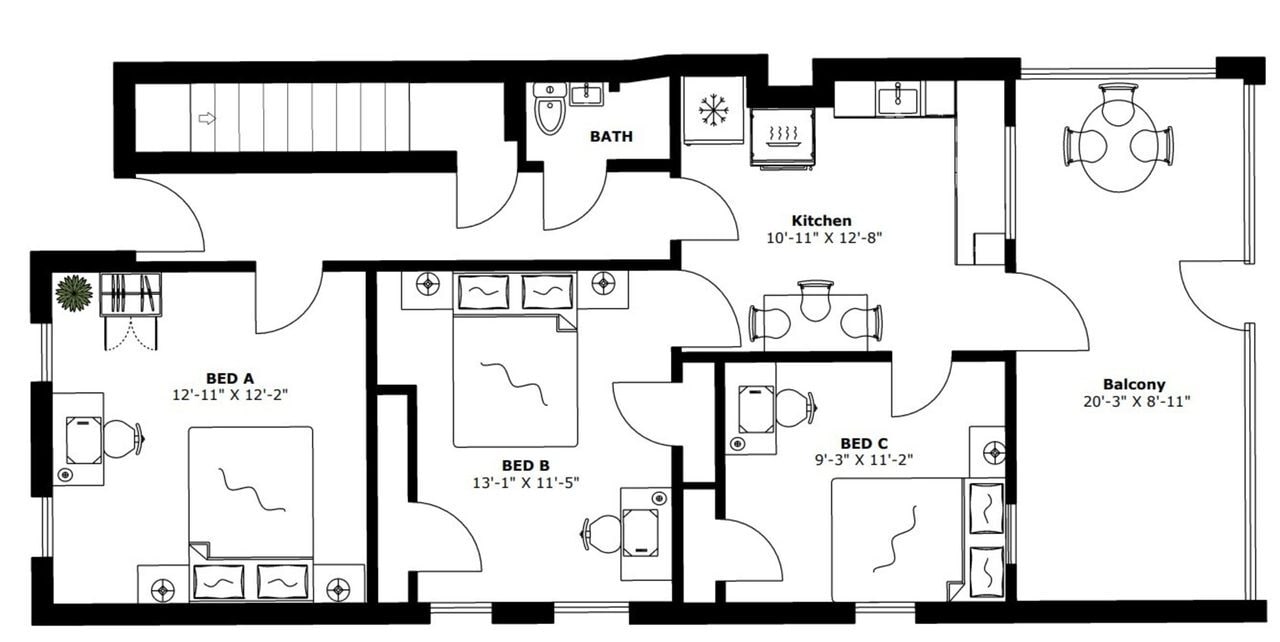 Building Photo - Room in Shared 3 bed/1 bath home