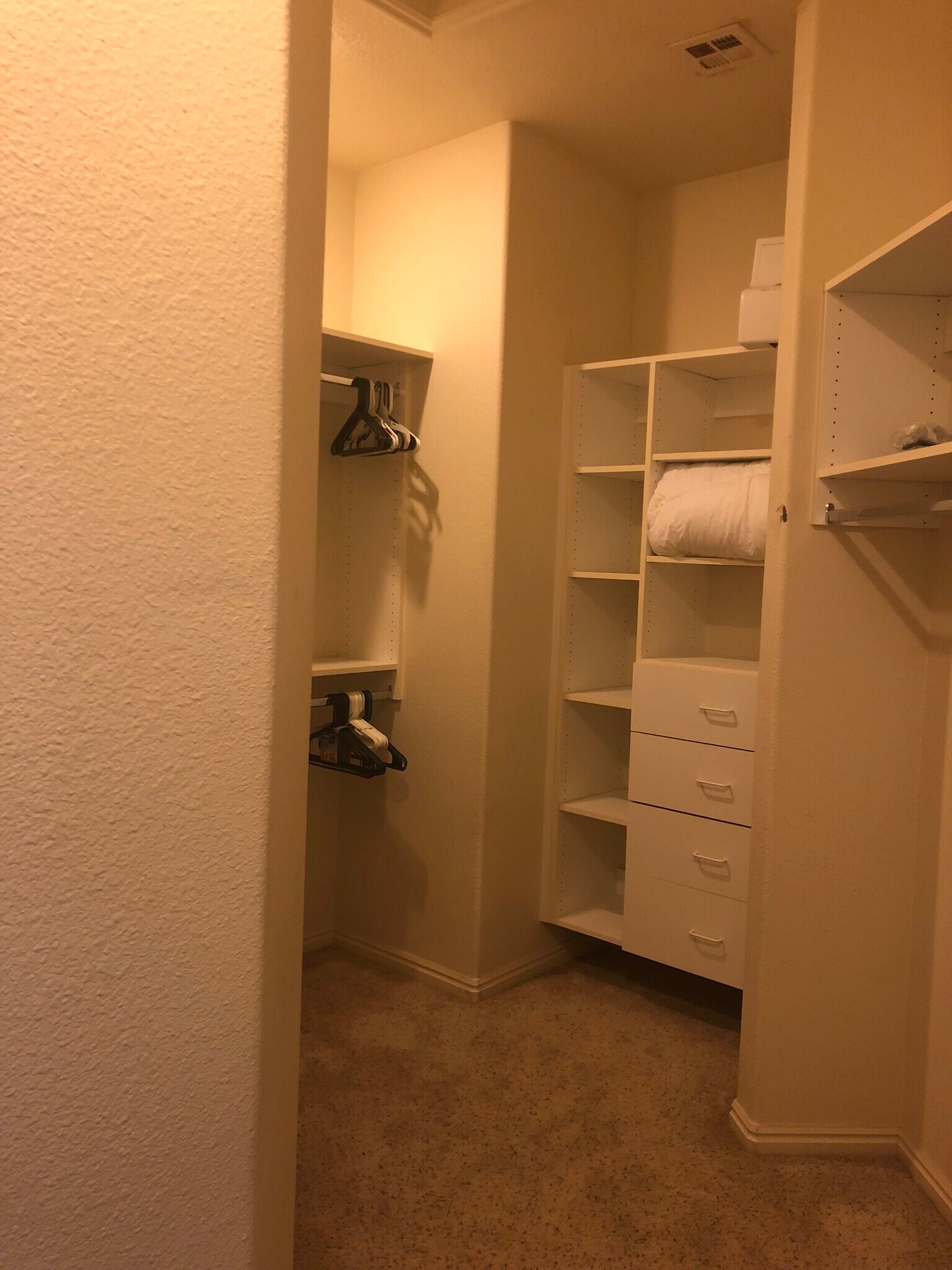 En suite Walk in closet - 1806 N Dixie Downs Rd