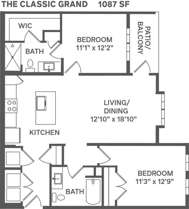 Floorplan - Alta25 Luxury Apartment Homes
