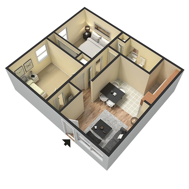 2 bed 1 bath - Pines Of Lanier