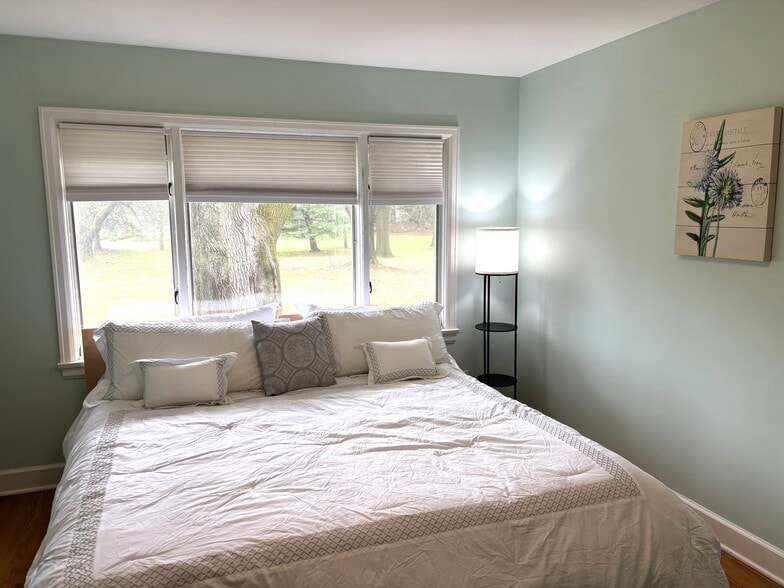 Bedroom 1-backyard view - 439 Allens Creek Rd