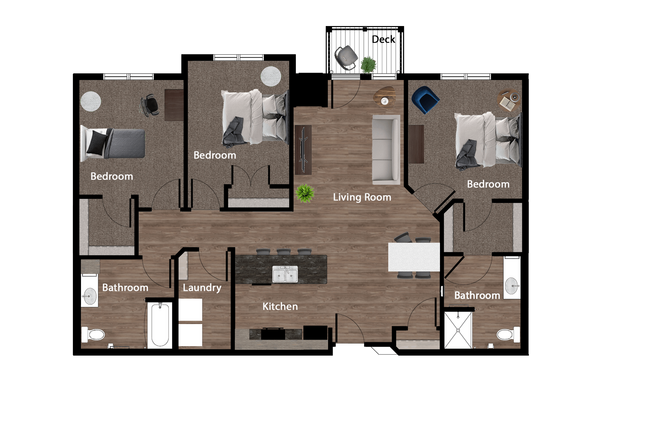 Floorplan - Vista Apartments