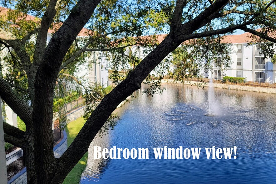 Bedroom waterfront view - 2627 Maitland Crossing Way