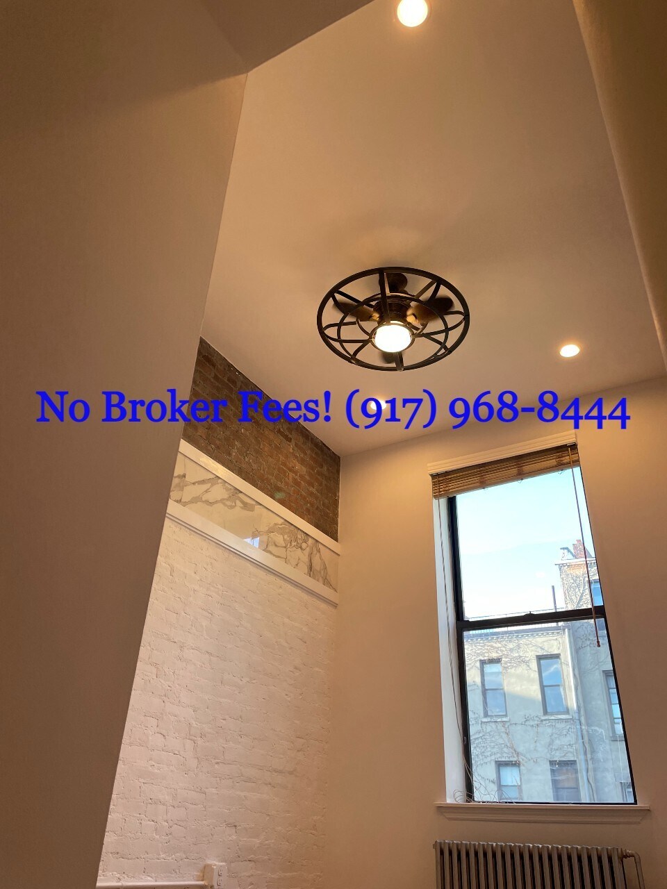 Bedroom with Ceiling Fan - 149 W 120th St