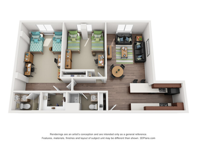 Floorplan - Calder Commons