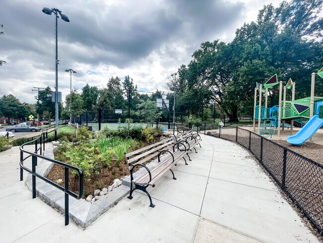 Playground leading to the basketball court - 901A S Scott St