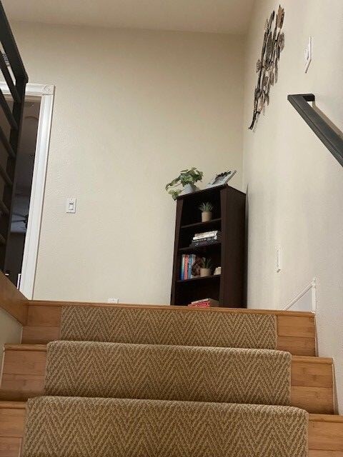 top of the stairs - 1803 26th St