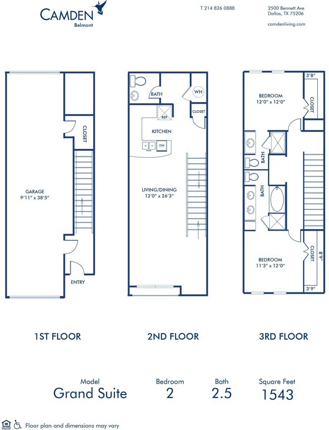 Floorplan - Camden Belmont