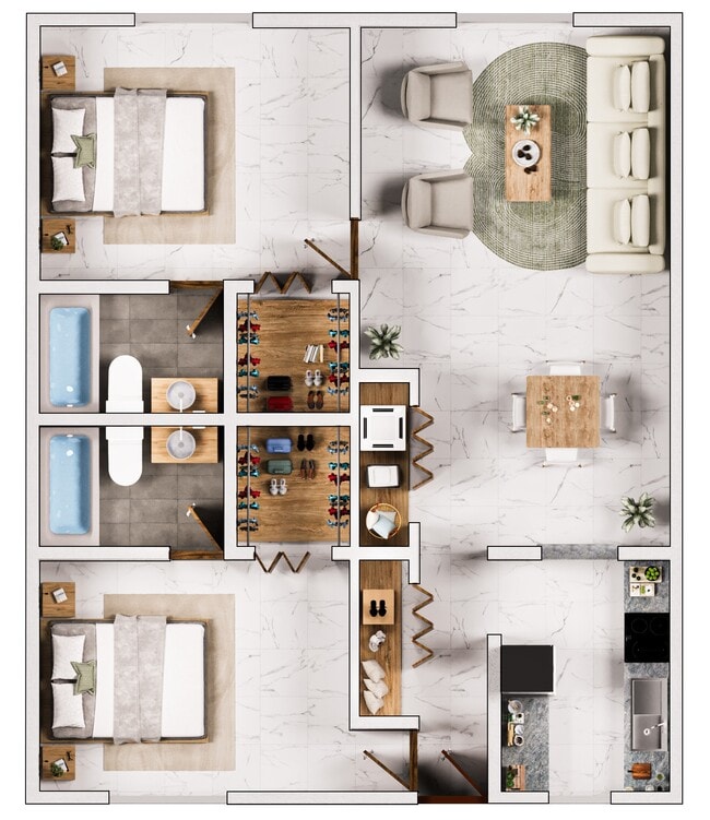 Floorplan - Ram Andrews Apartments