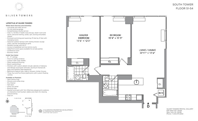 Floorplan - Silver Towers