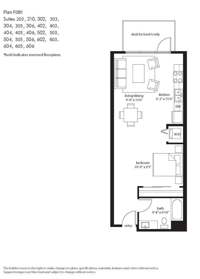 Floorplan - Equinox Apartments