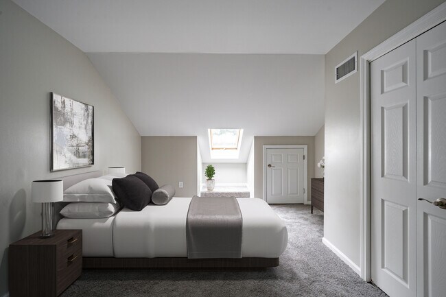 Upstairs Bedroom - Boston Post Apartments