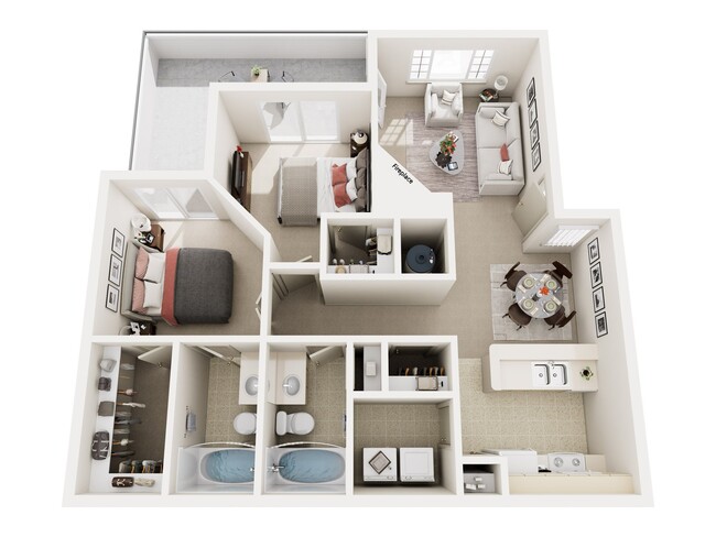 Floorplan - Alvista Trailside Apartments