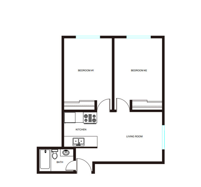 Badger #103 - Blue Lake Apartments