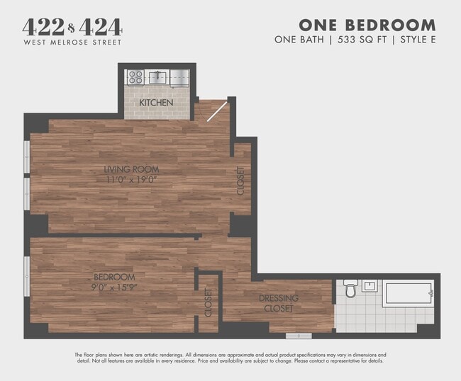 Floorplan - 422-24 Melrose