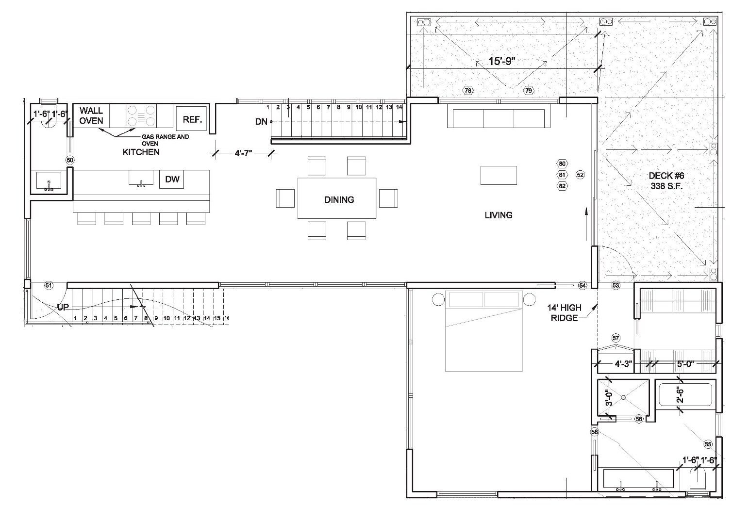 2nd Floor Floor Plan - 4640 Del Monte Ave