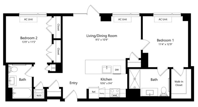 Floorplan - One East Harlem