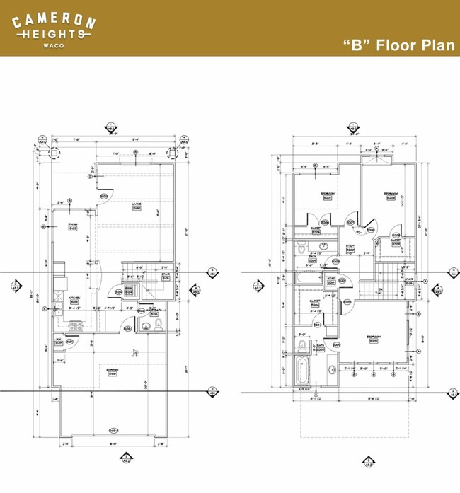 B Floor Plan - Cameron Heights