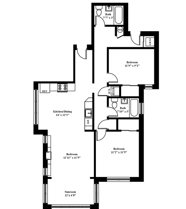 Floorplan - 2228 Kenmore