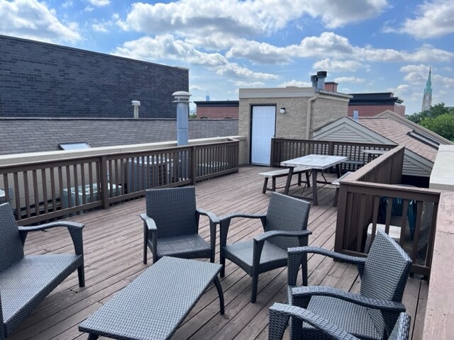 Shared rooftop - 1410 W Belmont Ave