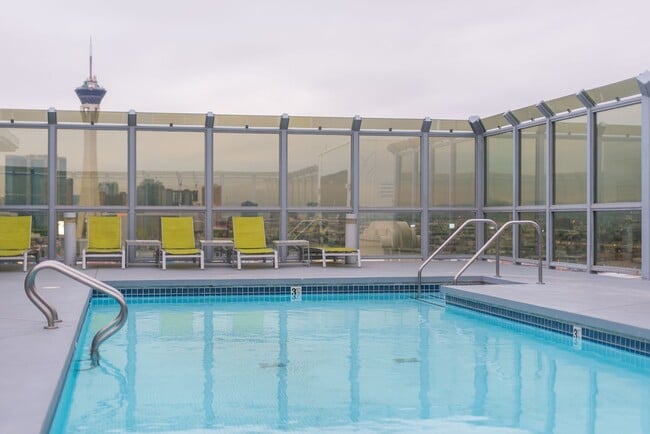 Building Photo - Modern Industrial Loft at Soho Lofts – 1BR/2BA High-Rise in the Arts District, City & Mountain Vi...