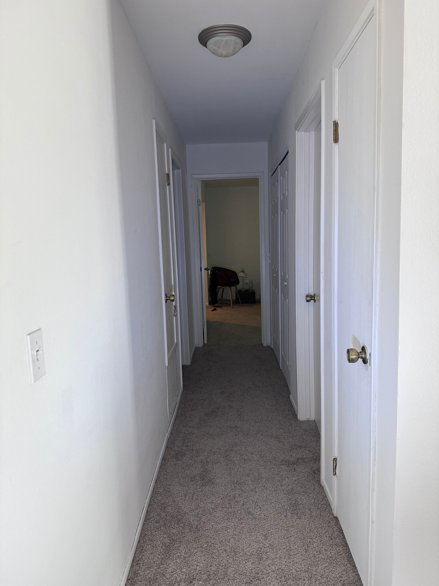 Hallway with closet - 184 W Agua Caliente Rd
