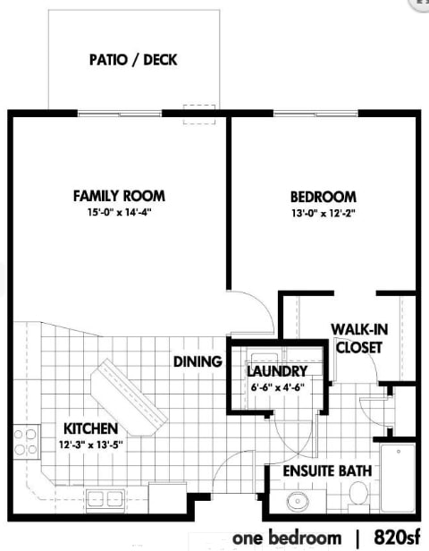 Floorplan - South Park Place Apartments