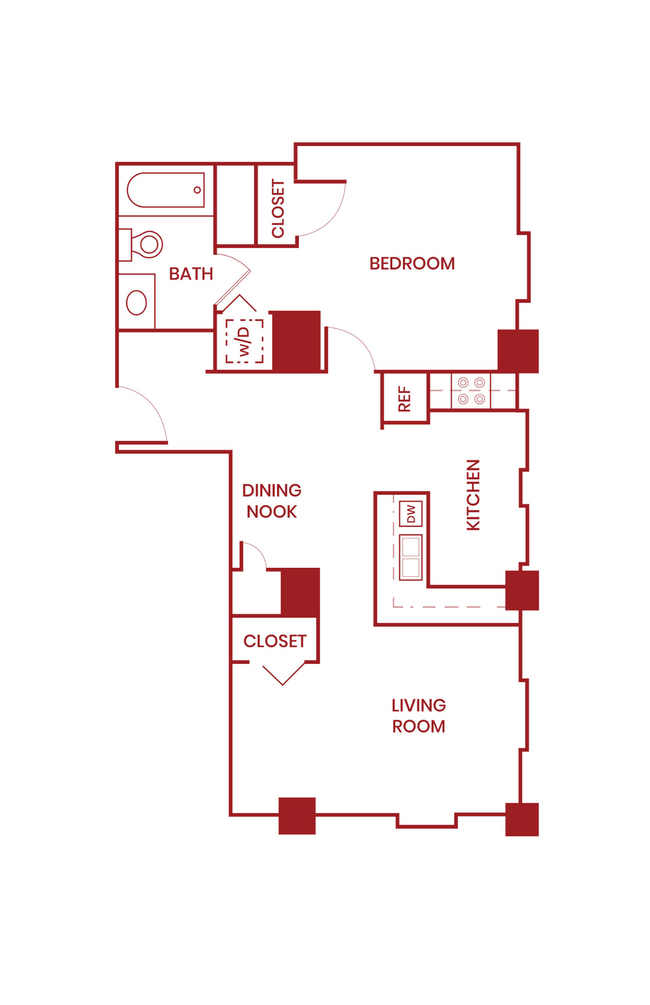 Floorplan - 2101 Church Street