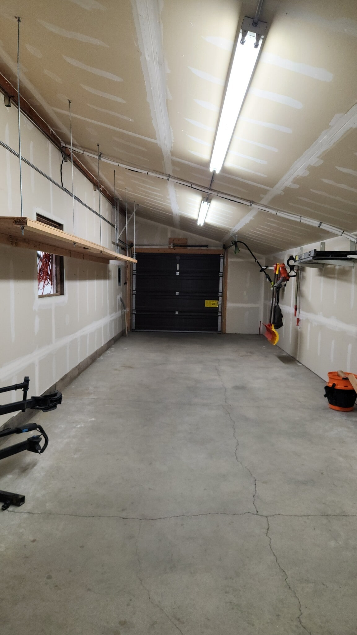 There are 2 open bays and an office in the shop - 6710 Farm To Market Rd