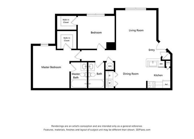 Floorplan - Vermillion Apartments