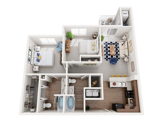 Floorplan - Regency Apartment Homes
